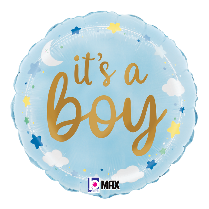 26296 It's A Boy Stars & Clouds