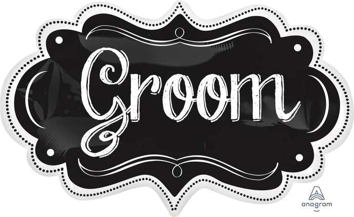 31239 Groom Chalkboard Marquee