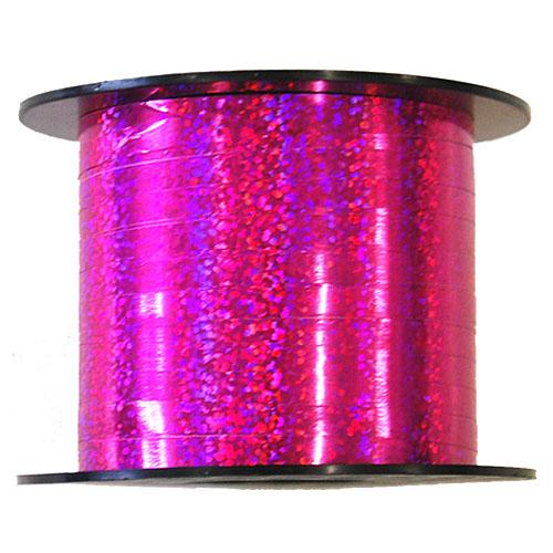 Holographic Curling Ribbon - Cerise