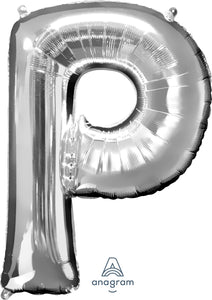 32977 Letter "P" Silver