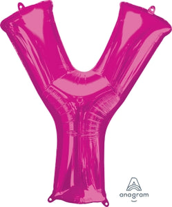 35450 Letter "Y" Pink