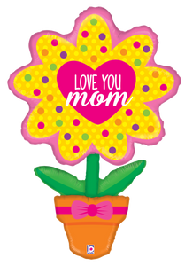 35534 Love You Mom Flower Pot