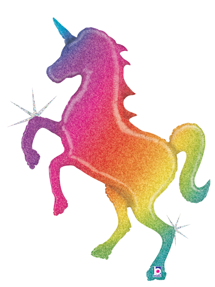 35700 Glitter Rainbow Unicorn