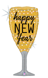 35739 New Year Champagne Glass