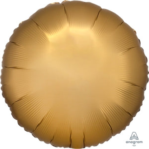 36801 Satin Luxe Gold Sateen Round