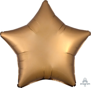 36804 Satin Luxe Gold Sateen Star