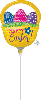36975 Basket With Eggs