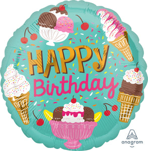 38470 Ice Cream Party HBD