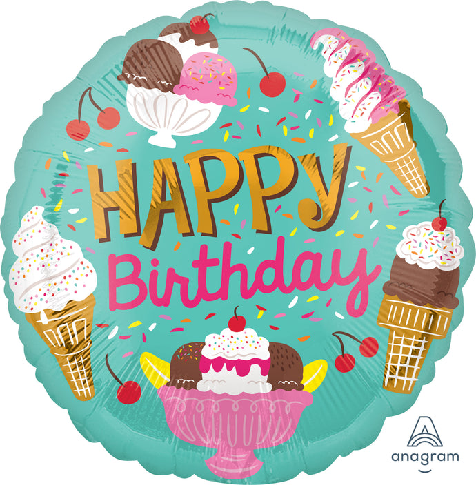 38470 Ice Cream Party HBD