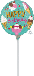 38550 Ice Cream Party Happy Birthday
