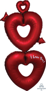 38700 Satin Open Hearts
