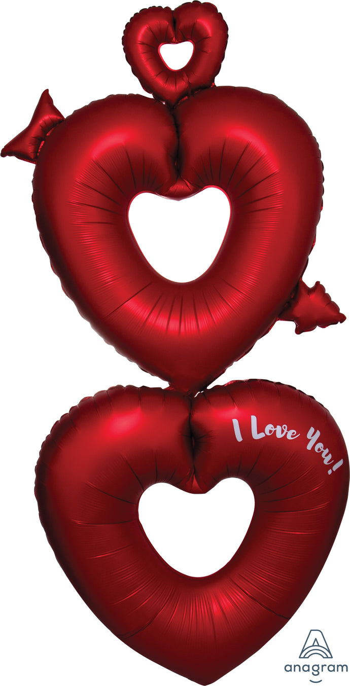 38700 Satin Open Hearts