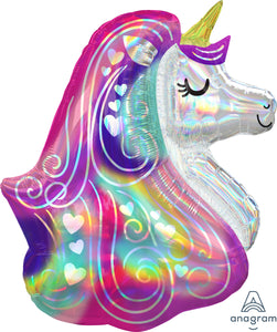 40469 Iridescent Heart Unicorn
