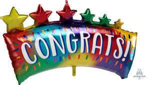 41133 Congrats Star Banner