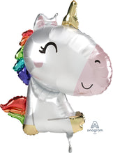 Load image into Gallery viewer, 41217 Satin Sitting Unicorn
