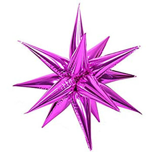 01249 Exploding Star Large Purple