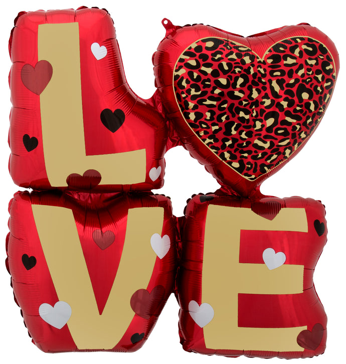 42323 Love Animal Print