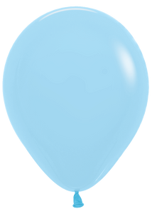 155272 Pastel Matte Blue 18" Round