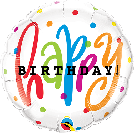 58435 Happy Birthday Dots