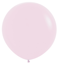 Load image into Gallery viewer, 155043 Pastel Matte Pink 24" Round (10ct)
