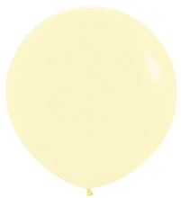 Load image into Gallery viewer, 59175 Pastel Matte Yellow 24" Round (10ct)
