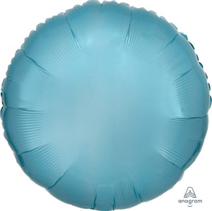 80045 Metallic Pearl Pastel Blue Round