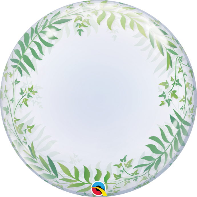 85832 Elegant Greenery Bubble Balloon