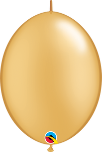 90267 Gold 6" QuickLink® Balloons (50ct)