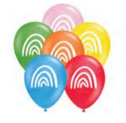 88001 Tuftex Rainbow 2-Sided Print 14
