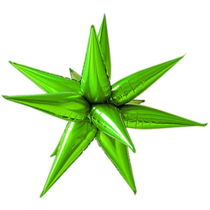 01251 Exploding Star Jumbo Green