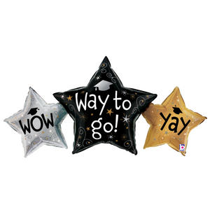 25261 Way To Go Grad Stars