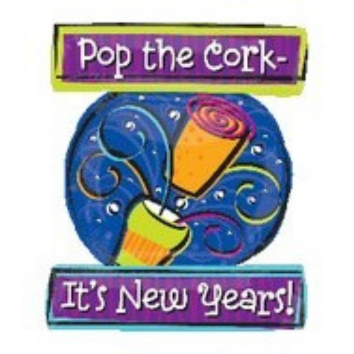 22803 Pop The Cork It's New Years