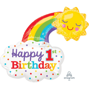 34524 1st Birthday Rainbow