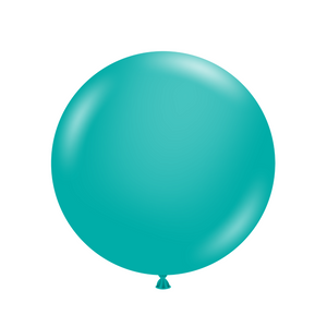 17028 Tuftex Teal 17" Round (50ct)