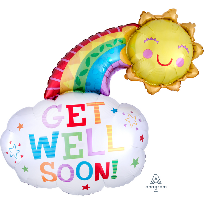 35489 Get Well Happy Rainbow