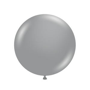 24032 Tuftex Metallic Silver 24" Round