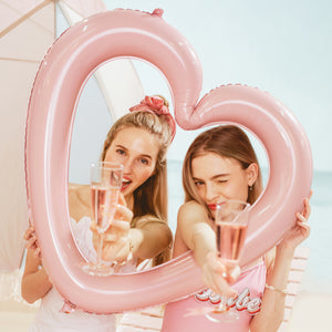 FB207P Heart Frame - Pink
