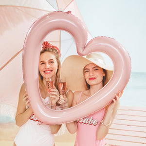 FB207P Heart Frame - Pink