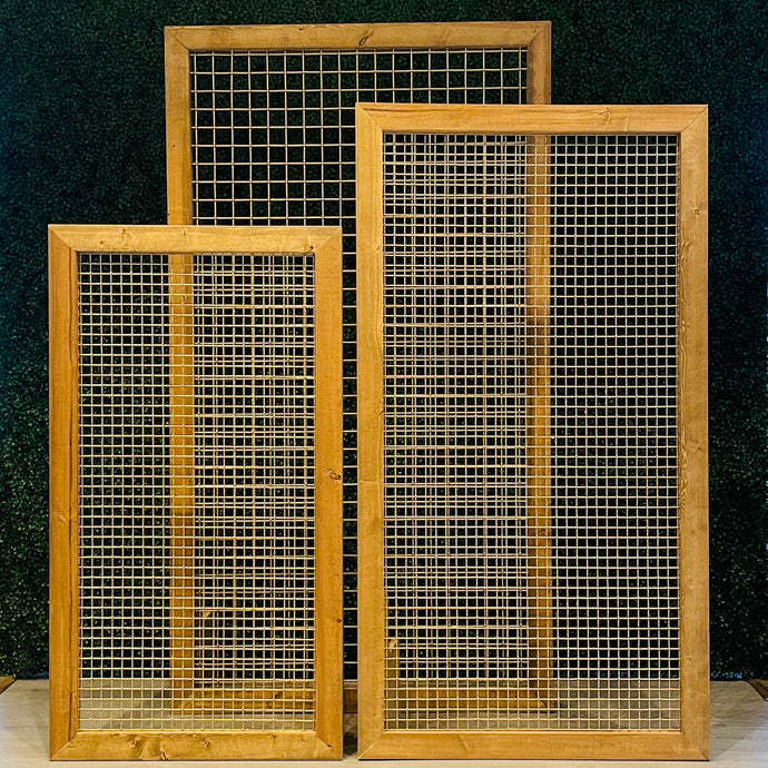 Mesh Panel Trio Rental
