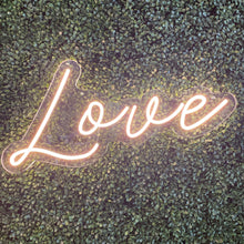 Load image into Gallery viewer, Love Neon Sign Rental - White
