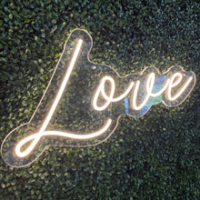 Load image into Gallery viewer, Love Neon Sign Rental - White
