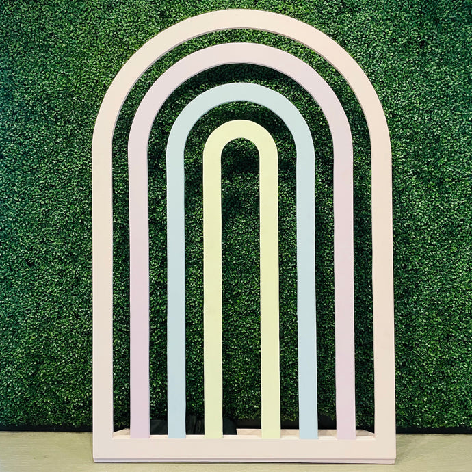 Pastel Rainbow Panel Rental