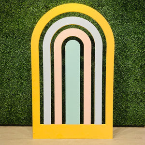 6ft Sunny Rainbow Panel Rental