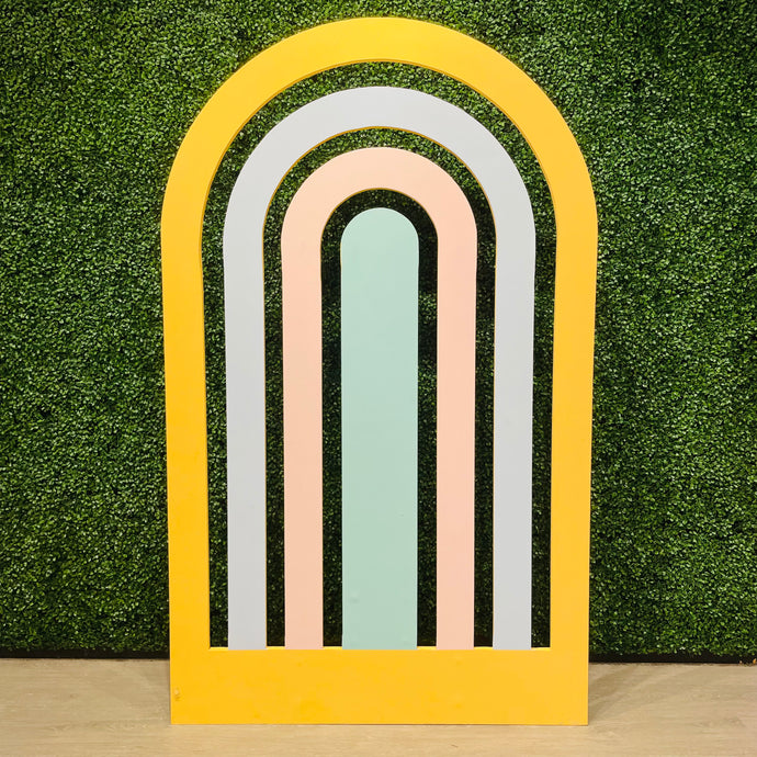 6ft Sunny Rainbow Panel Rental