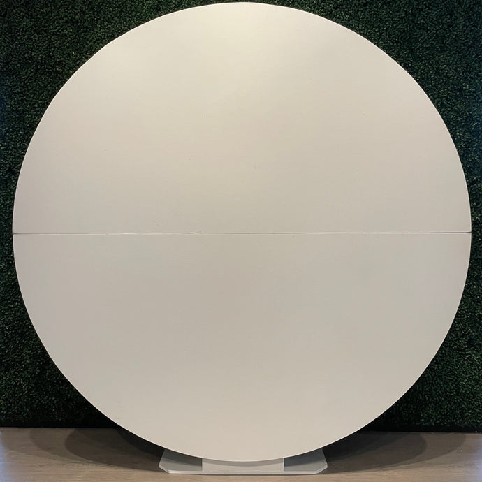 6ft Round Panel Rental