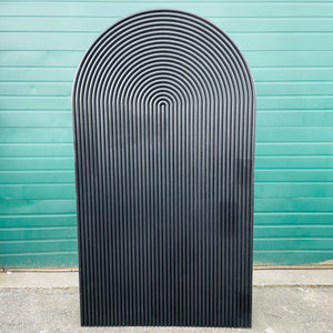Ripple Arch Panel Rental - Black