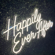 Load image into Gallery viewer, Happily Ever After Neon Sign Rental
