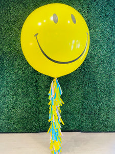 4ft Fun Yellow Tissue Tassel
