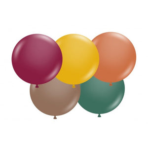 17070 Tuftex Autumn Assorted 17" Round (50ct)