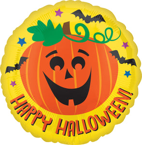 36170 Halloween Pumpkin & Bats